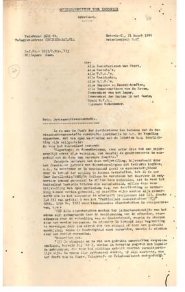 Surat dariDirecture van Het Deviezeninstituut Voor Indonesia ( InstitutPerbankan Indonesia )kepad...