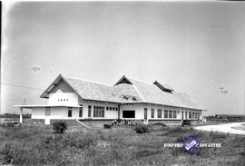 Djawatan gedung. Tgl. 11 Pebruari 1953. Pembangunan djawatan gedung