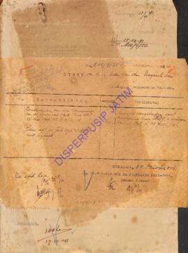 De regent van toeban, aan den gouverneur van de provincie oost-java te soerabaja, toeban, 10 Octo...