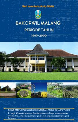 Badan Koordinasi Wilayah III Malang (Periode 1963-2000)