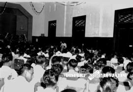 Suasana Kongres Pelajar Islam Indonesia (PII) ke V di Kediri, 22 – 2 – 1954