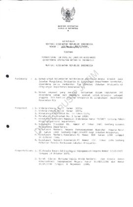 Keputusan Menteri Kesehatan RI Nomor : 462 / Menkes / SK / V / 1997 tentang tim penilai jabatan a...