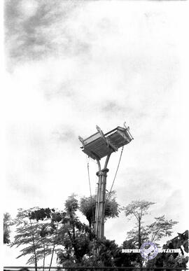 Sebuah menara pengawas di Gili Raja Sumenep Madura, Tanggal 14 Juli 1951