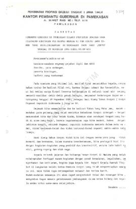 upacara pada pelepasan kontingen POR KORER Madura ke POR KORPRI Jawa Timur yang diselenggarakan d...