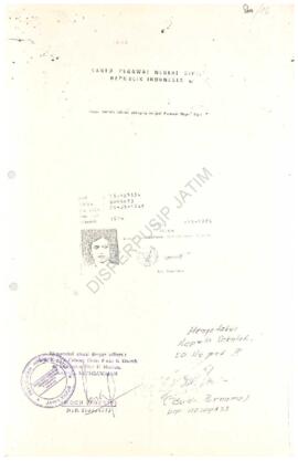 Surat dari Dinas Pendidikan dan Kebudayaan Kabupaten Madiun kepada Kepala Kantor Dinas Pendidikan...