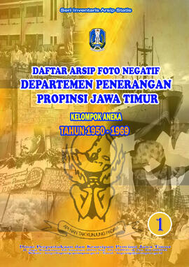 Departemen Penerangan Propinsi Jawa Timur (Aneka Tahun 1950-1969 - Foto Negatif) Buku-3