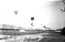 Djawatan gedung. Tgl. 11 Pebruari 1953. Pembangunan gedung yang telah selesai