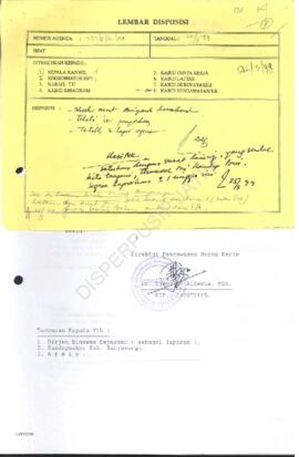 Direktur Pengawas Norma Kerja : Surat kepada Kakanwil Depnaker Prop.Jatim tentang hak  normatif p...