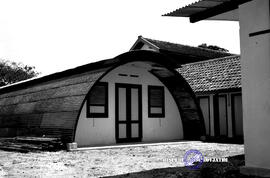 Djawatan gedung. Tgl. 11 Pebruari 1953. Pembangunan djawatan gedung