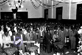 Suasana pembukaan Kongres Pelajar Islam Indonesia (PII) ke V di Kediri, 22 – 2 – 1954
