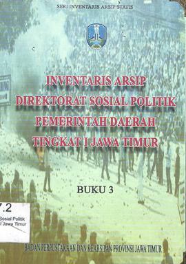 Direktorat Sosial Politik Propinsi Jawa Timur (Buku-4)