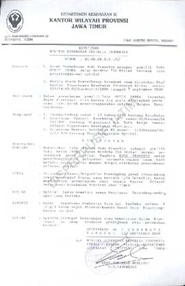 Keputusan Menteri Kesehatan RI Nomor : HK 00.06.6.2.1311 tentang pemberian ijin kepada Budi Prase...