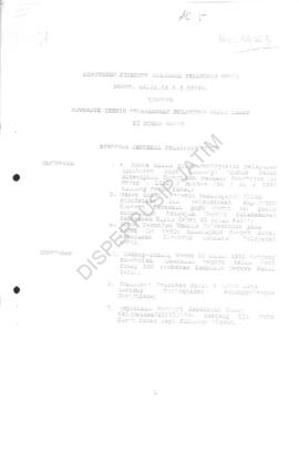 Keputusan Direktur Jendral Pembinaan Kesehatan Masyarakat Departemen Kesehatan RI  No. 1441 / BM ...