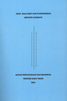 Balai Riset dan Standardisasi Industri Surabaya