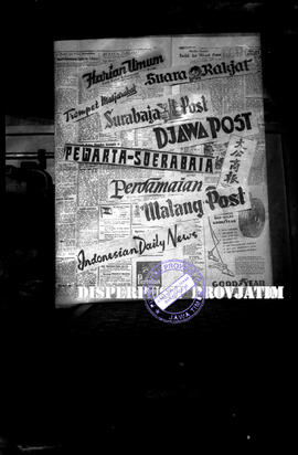 Foto hasil koran Jawa Post, 1962