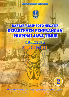 Departemen Penerangan Propinsi Jawa Timur (Aneka Tahun 1950-1969 - Foto Negatif) Buku-2