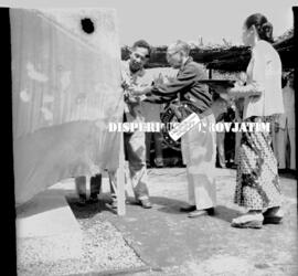 Peresmian pemugaran makam Pak Mujair (Mbah Moedjair atau Pak Mujair yang bernama asli Iwan Dalauk...